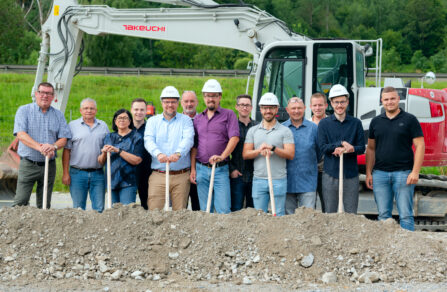Spatenstich für den neuen Ladepark in Spital am Semmering
